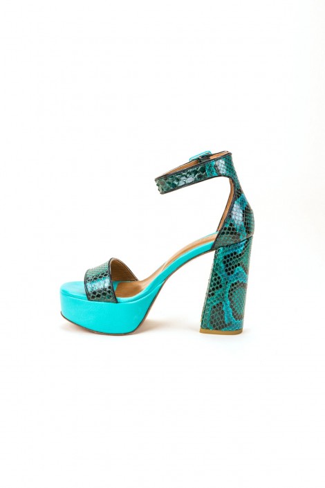 Sandals “Blue Extravagance” 